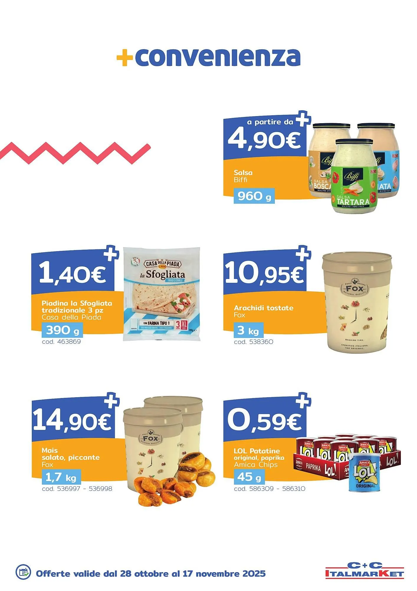 Volantino C+C Italmarket da 28 ottobre a 17 novembre di 2025 - Pagina del volantino 10