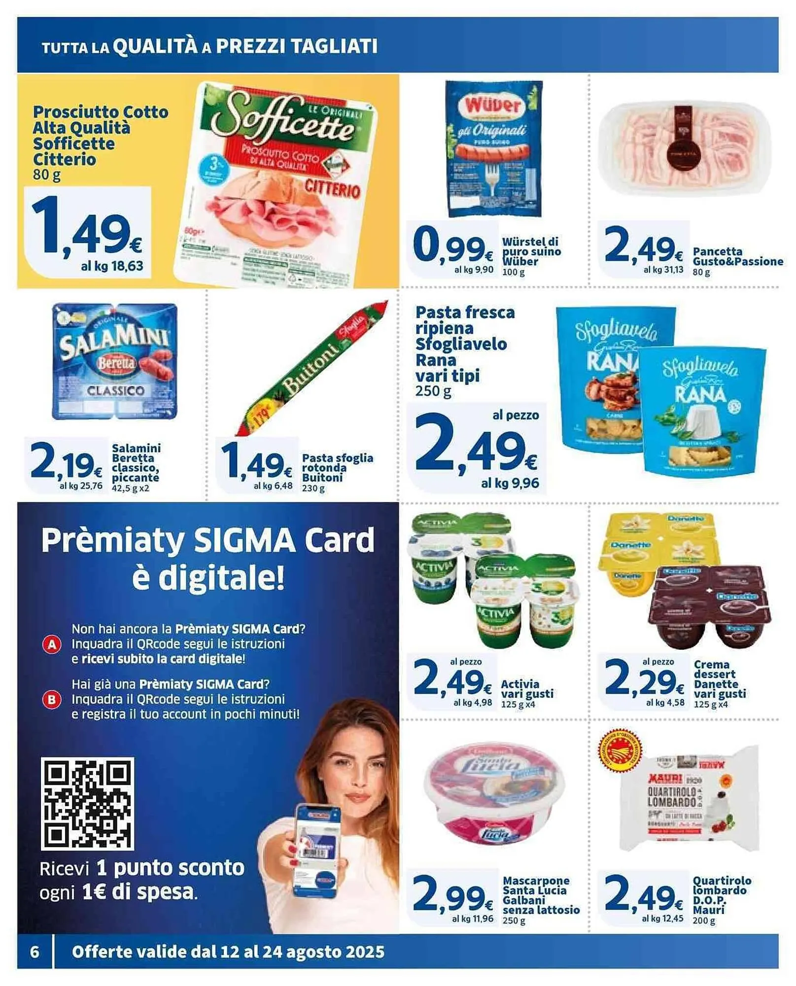Volantino Ok Sigma da 12 agosto a 24 agosto di 2025 - Pagina del volantino 6