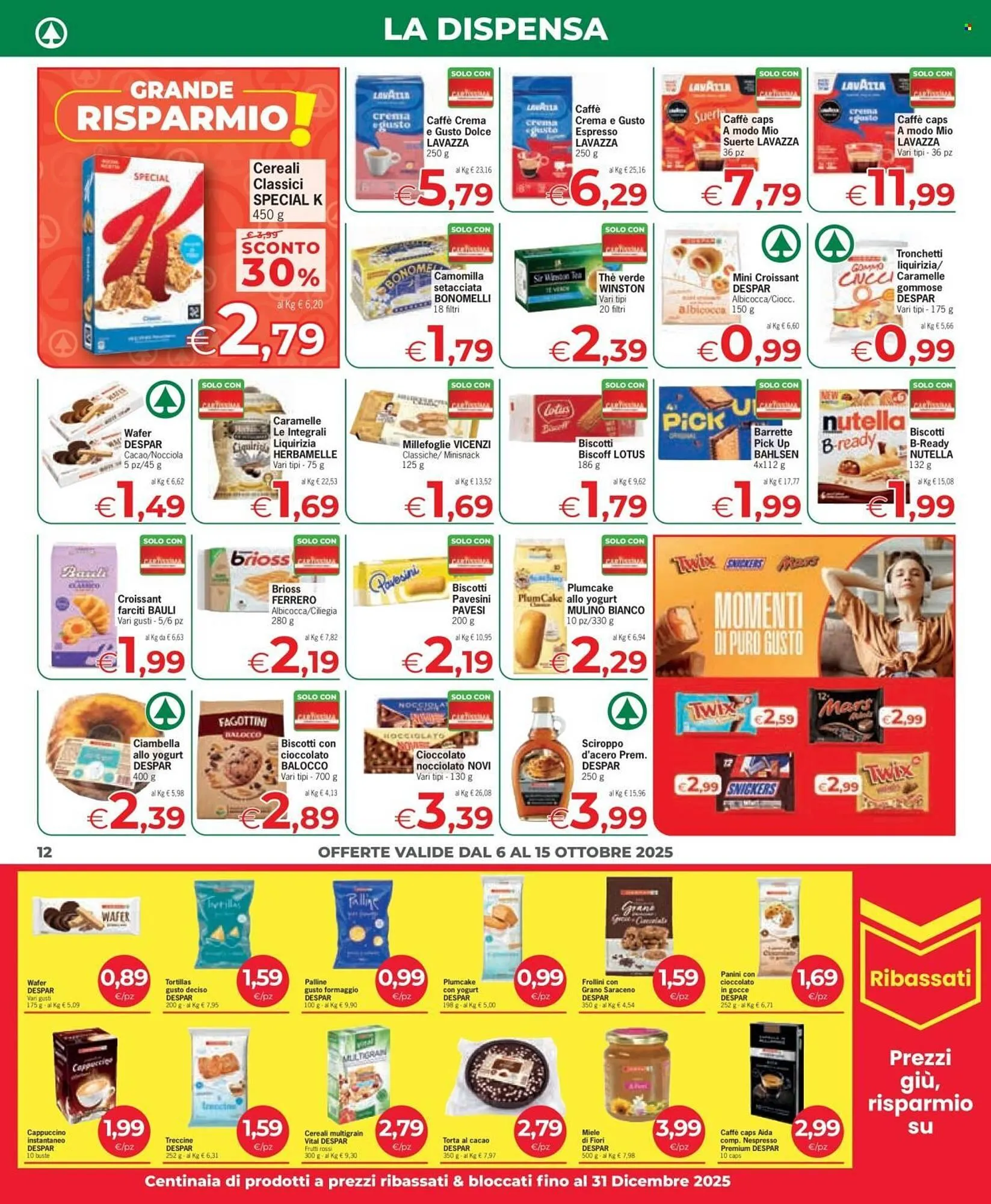 Volantino Despar da 6 ottobre a 15 ottobre di 2025 - Pagina del volantino 12