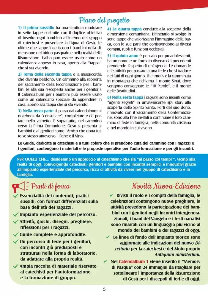  Catechismi & susssidi da 13 gennaio a 31 dicembre di 2025 - Pagina del volantino 5