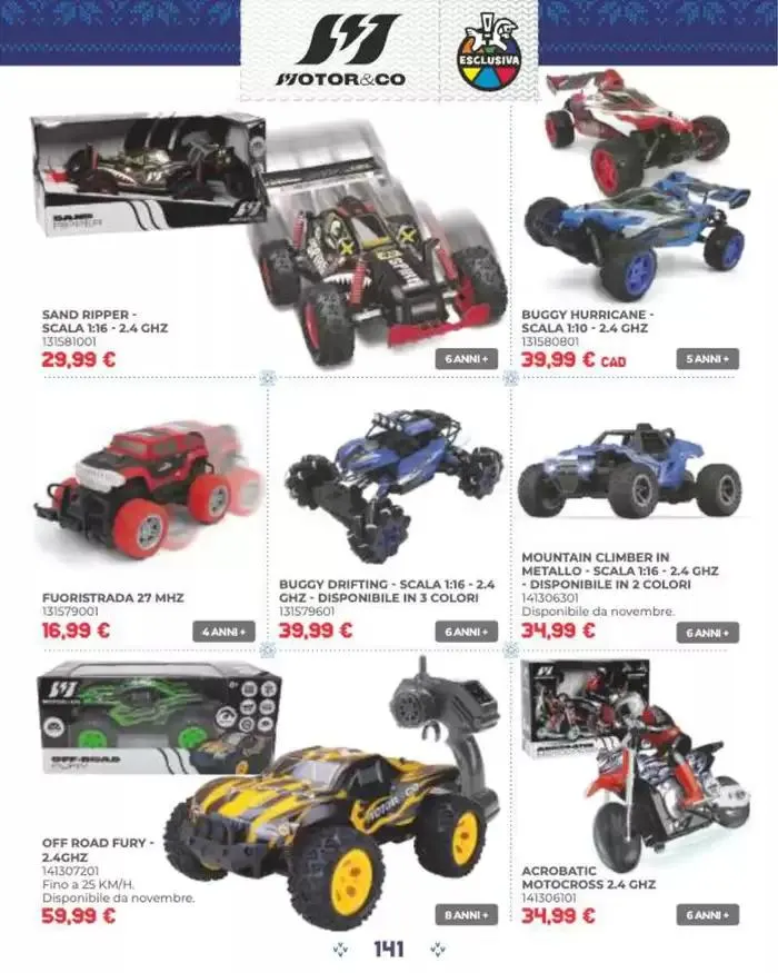 Catalogo di natale 2024! da 19 novembre a 24 dicembre di 2024 - Pagina del volantino 143