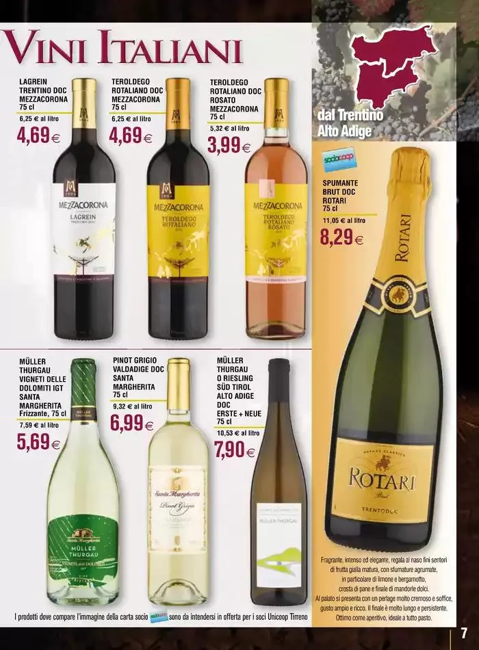 Selezione di vini italiani da 23 aprile a 21 maggio di 2025 - Pagina del volantino 7
