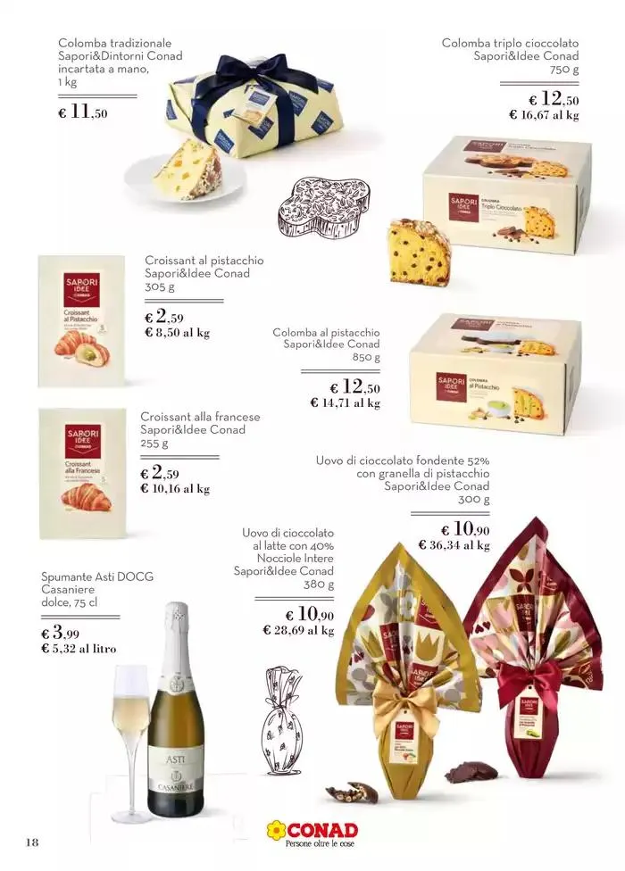 Catalogo Pasqua da 27 marzo a 19 aprile di 2025 - Pagina del volantino 18