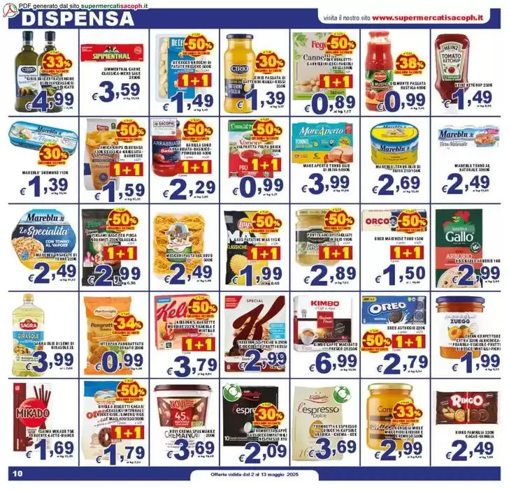 Speciale 1+1 da 2 maggio a 13 maggio di 2025 - Pagina del volantino 10