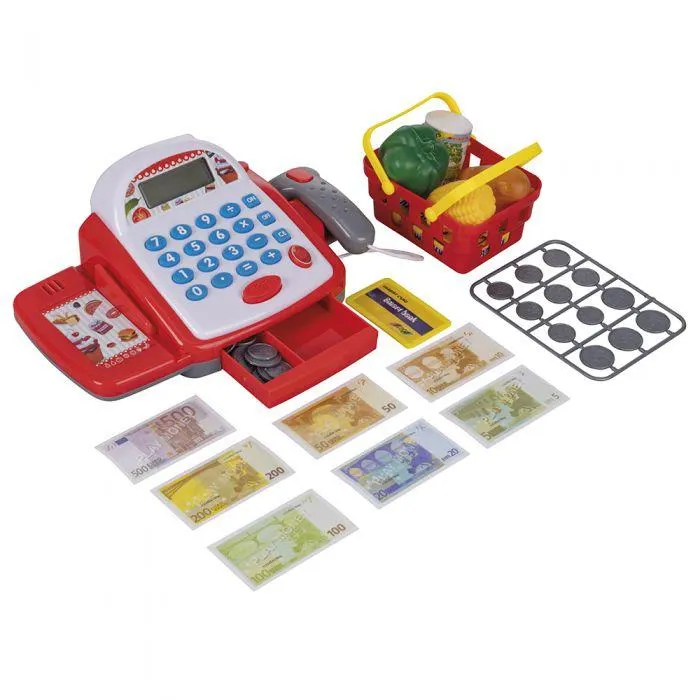 Registratore di cassa interattivo con accessori