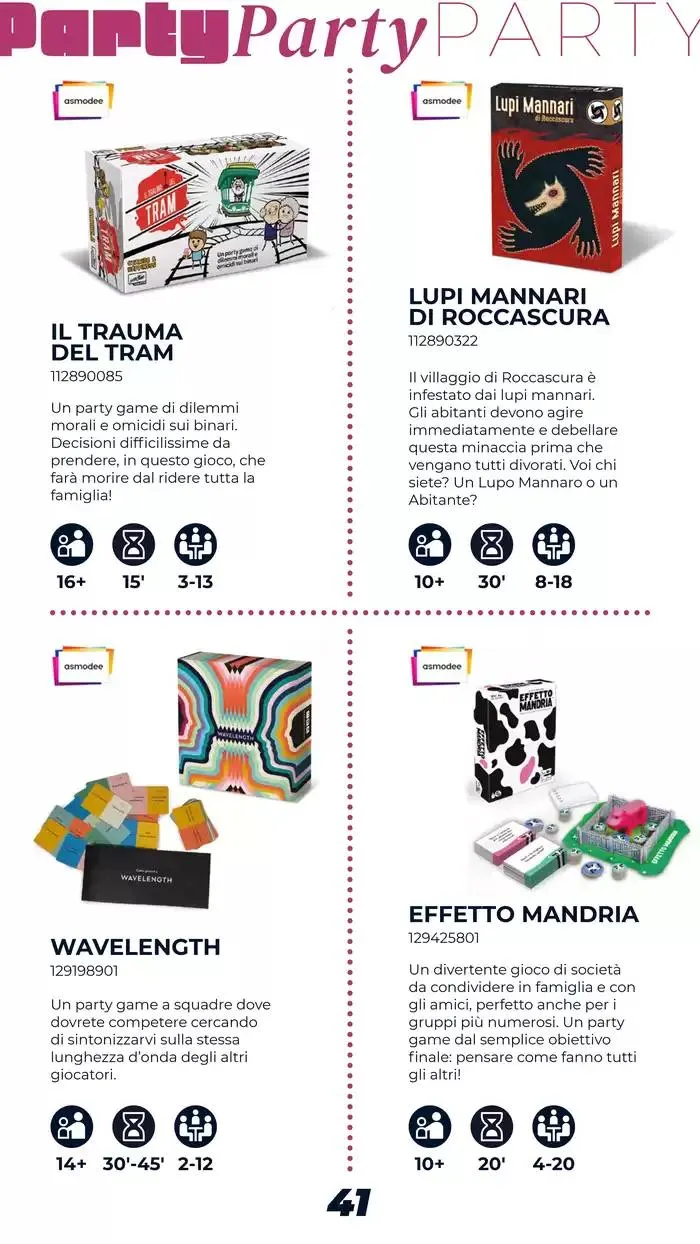 Catalogo Giochi di Società da 1 marzo a 15 marzo di 2025 - Pagina del volantino 41
