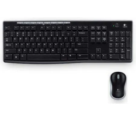 LOGITECH Tastiera Wireless +mouse ottico - MK270