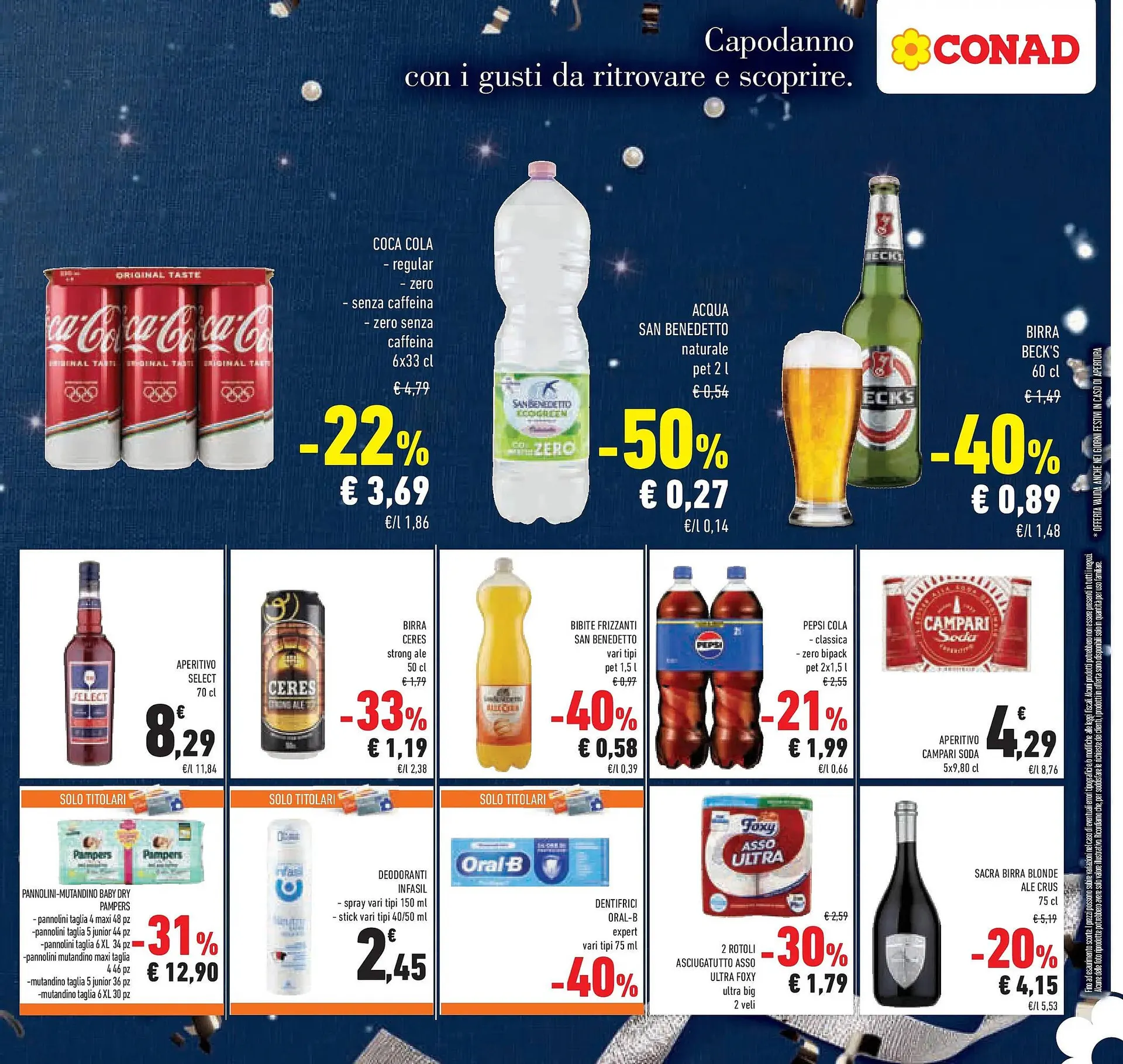 Volantino Conad da 27 dicembre a 6 gennaio di 2026 - Pagina del volantino 27