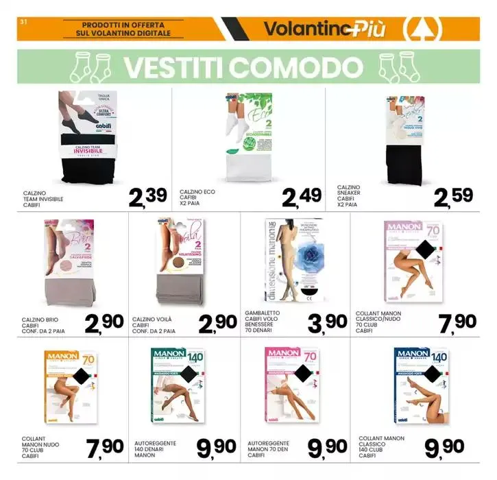 Sconti fino al 50% da 20 gennaio a 25 gennaio di 2025 - Pagina del volantino 31