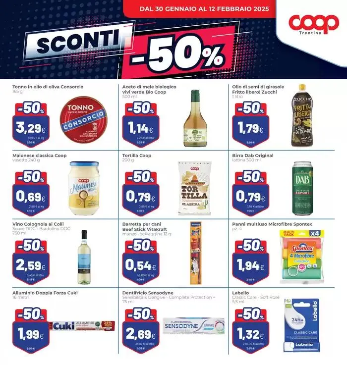 Sconti - 50% da 31 gennaio a 12 febbraio di 2025 - Pagina del volantino 5