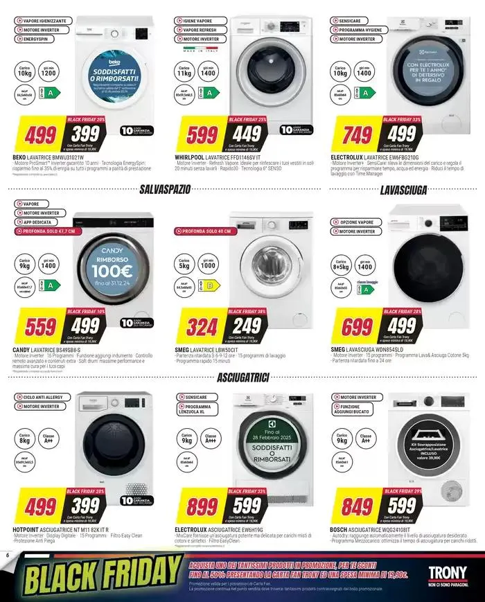 Black friday da 26 novembre a 4 dicembre di 2024 - Pagina del volantino 6