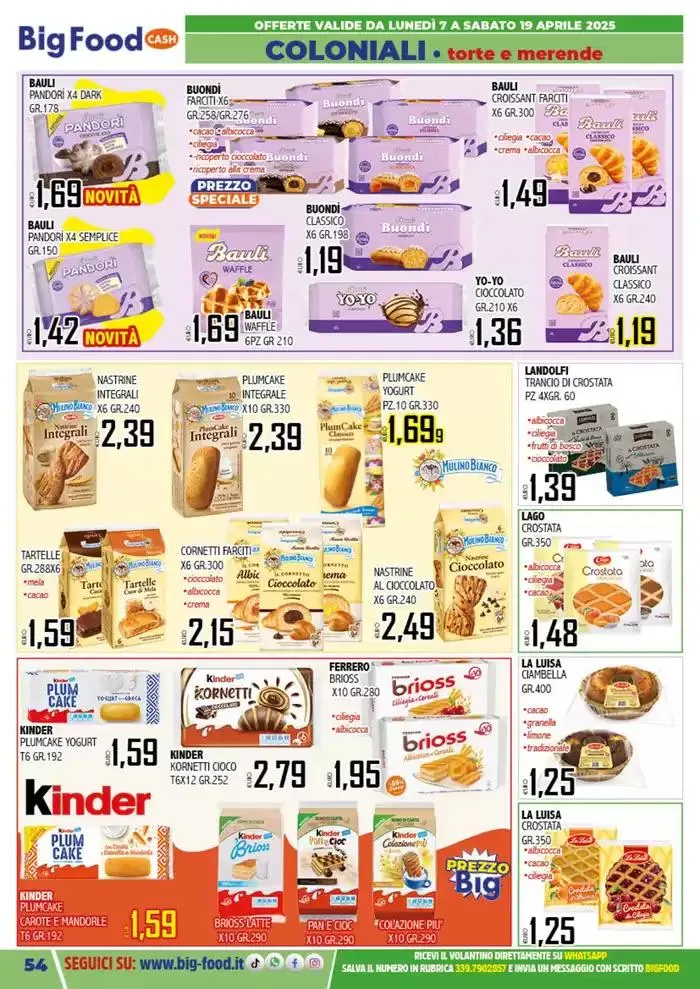 Buona Pasqua da 7 aprile a 19 aprile di 2025 - Pagina del volantino 54