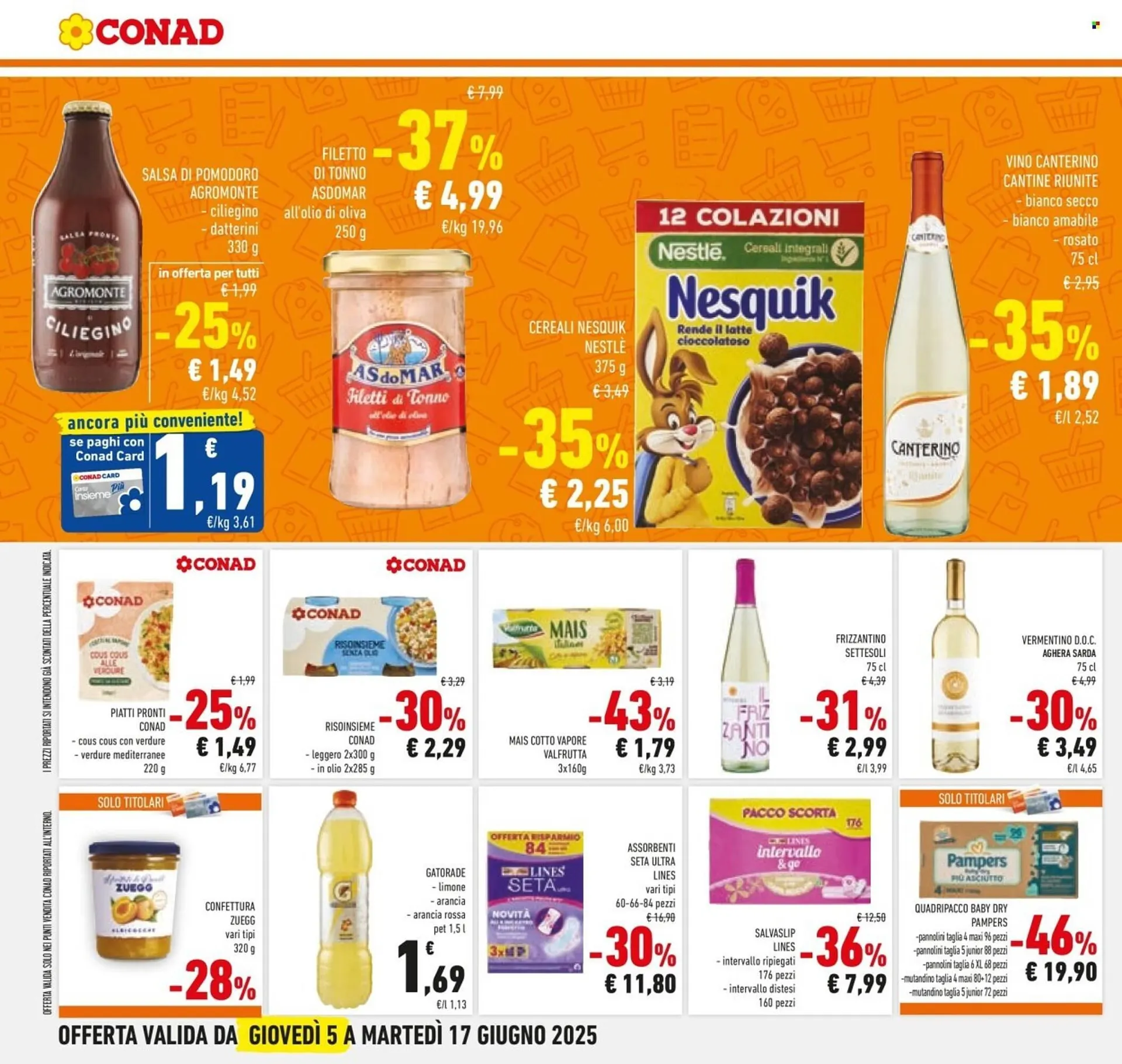 Volantino Conad da 5 giugno a 14 giugno di 2025 - Pagina del volantino 24