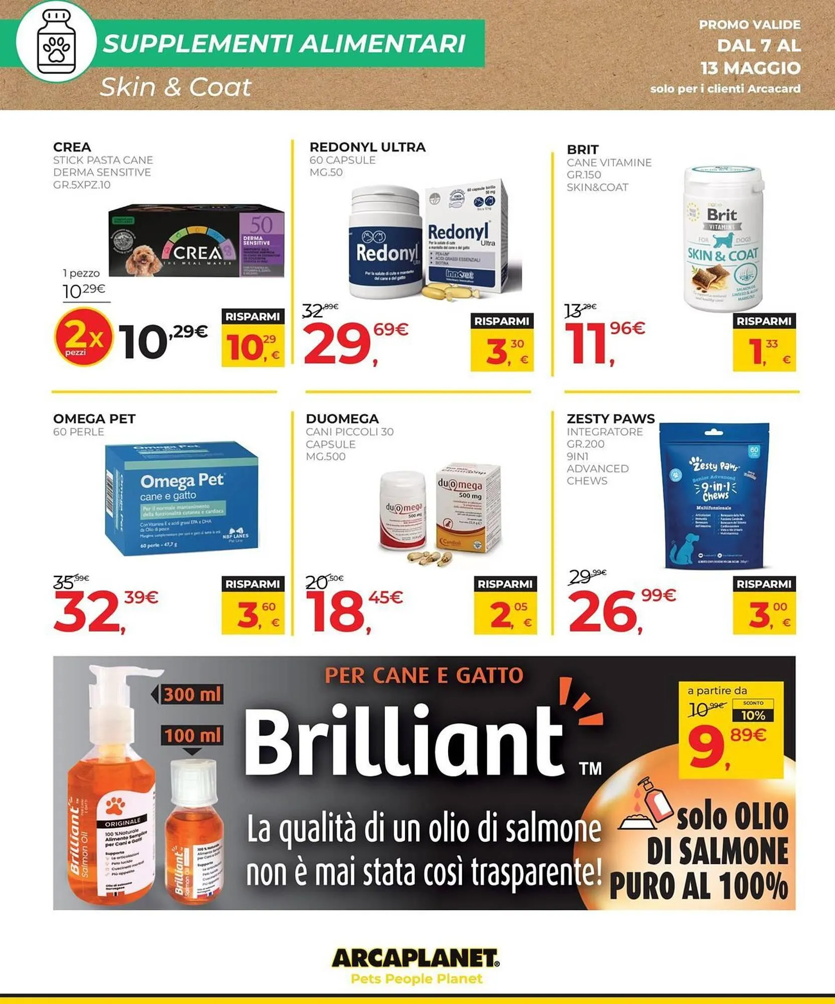 Volantino Arcaplanet da 7 maggio a 27 maggio di 2026 - Pagina del volantino 16