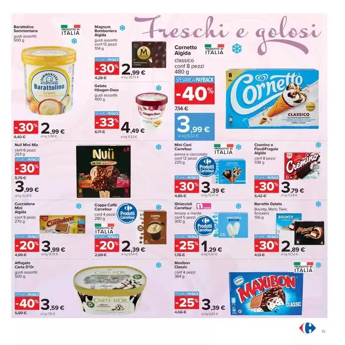 Sconti 30%40%50% da 25 marzo a 7 aprile di 2025 - Pagina del volantino 15