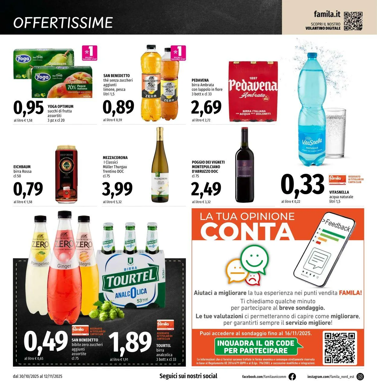 Famila Volantino attuale da 30 ottobre a 12 novembre di 2025 - Pagina del volantino 20