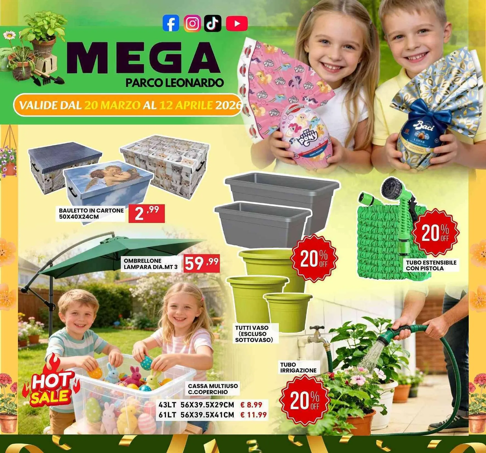 Volantino MEGA da 20 marzo a 12 aprile di 2026 - Pagina del volantino 1