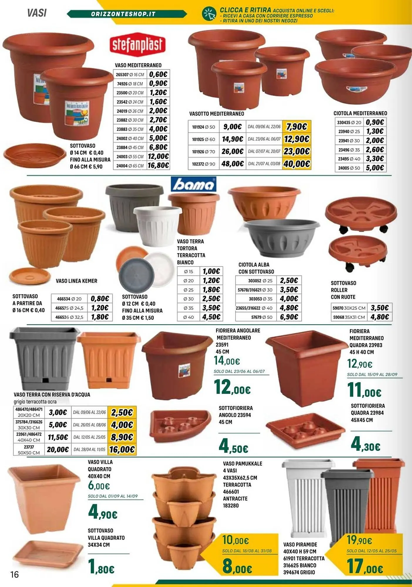 Volantino Orizzonte da 25 aprile a 12 ottobre di 2025 - Pagina del volantino 16