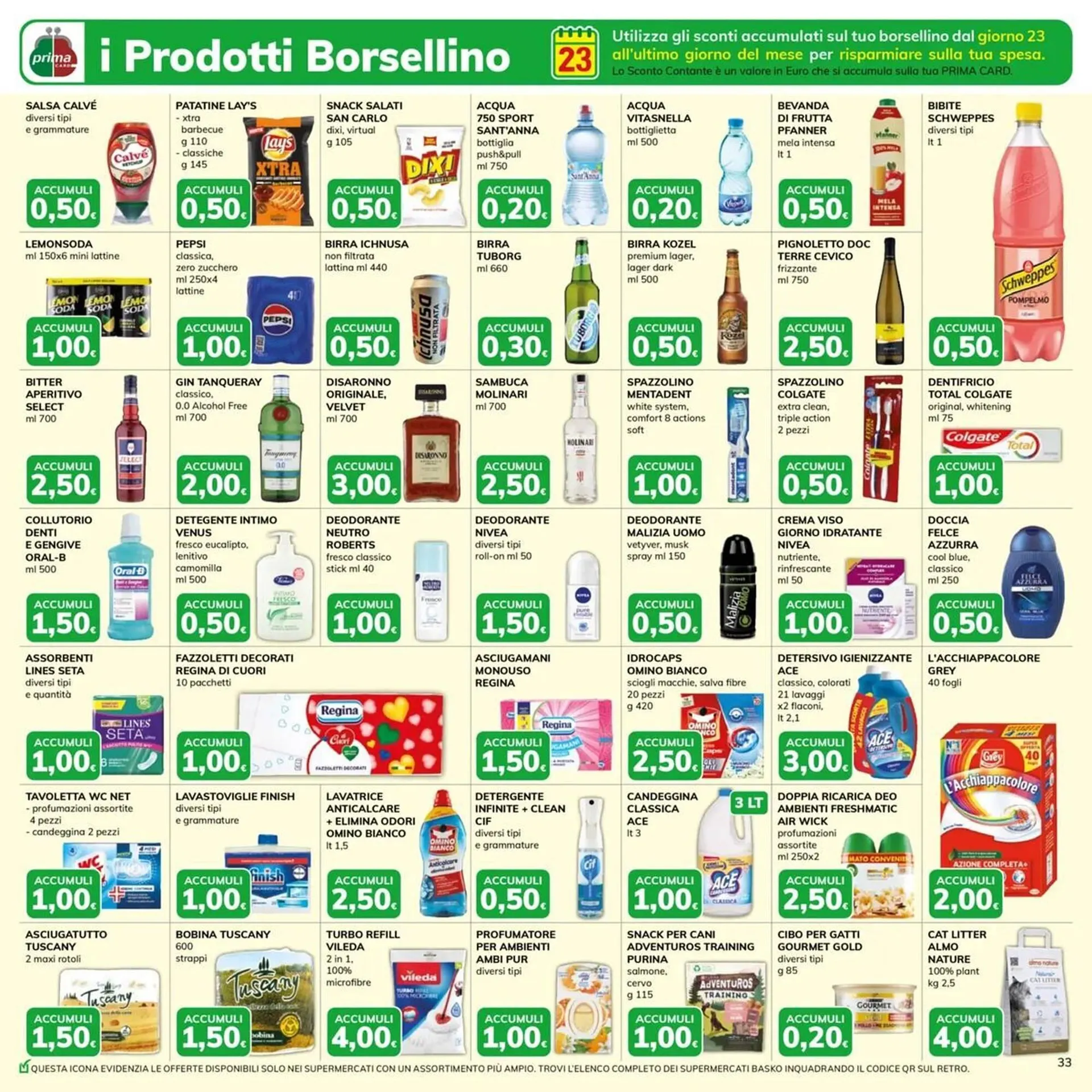 Volantino Basko da 30 settembre a 13 ottobre di 2025 - Pagina del volantino 33