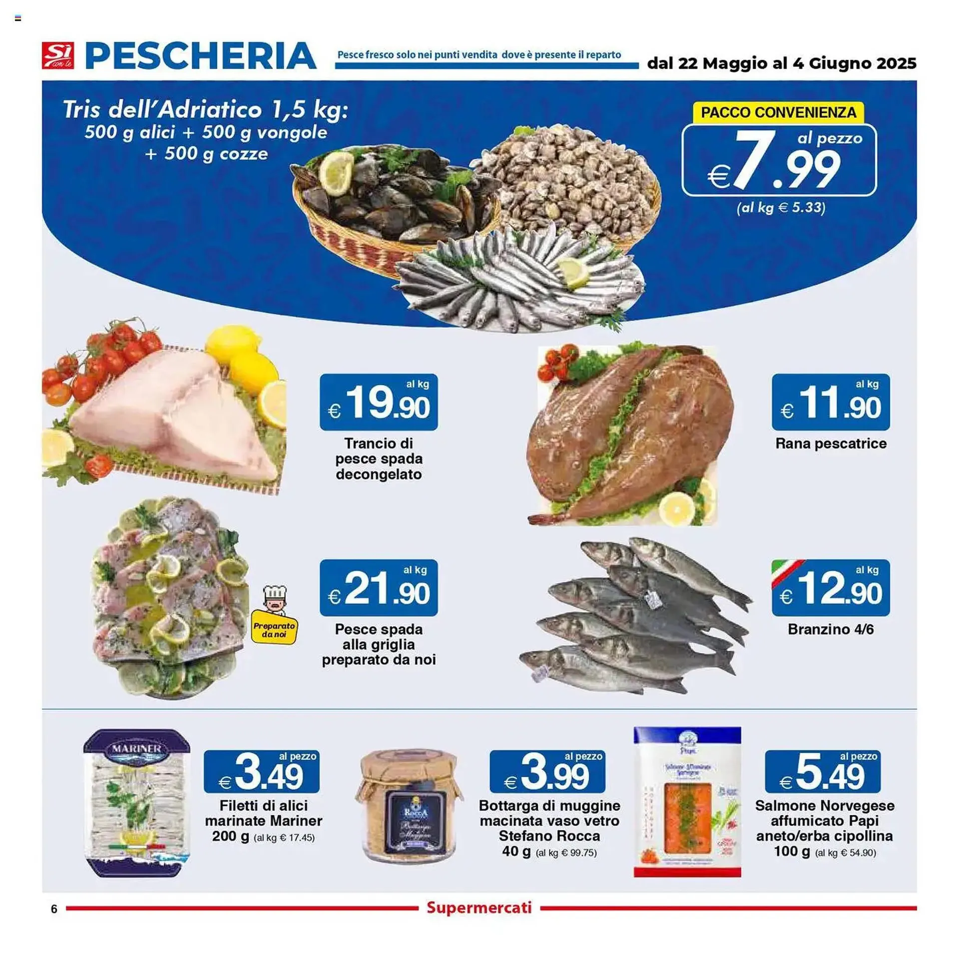 Volantino Sì con te da 22 maggio a 4 giugno di 2025 - Pagina del volantino 6
