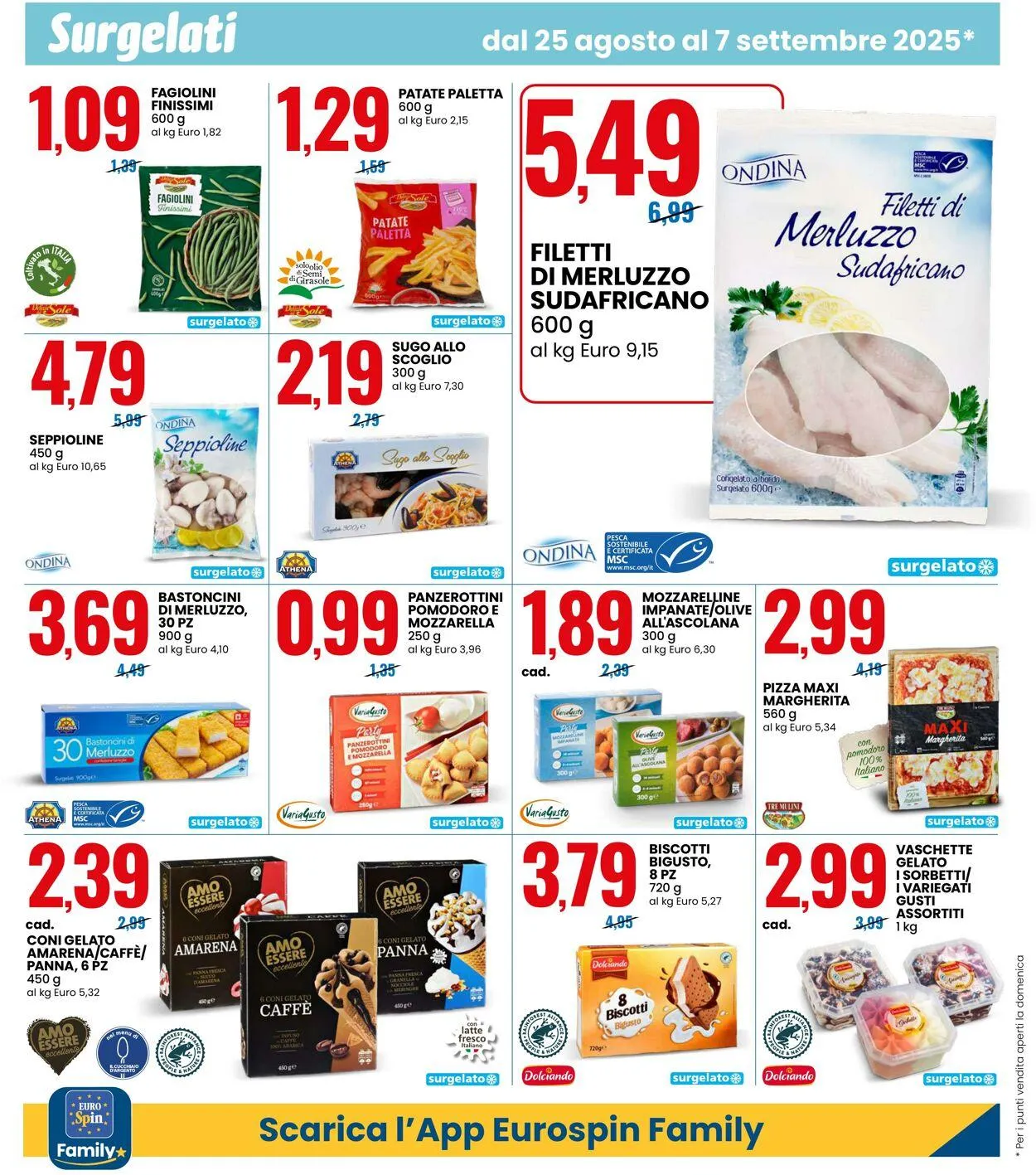EURO Spin Volantino attuale da 25 agosto a 7 settembre di 2025 - Pagina del volantino 8