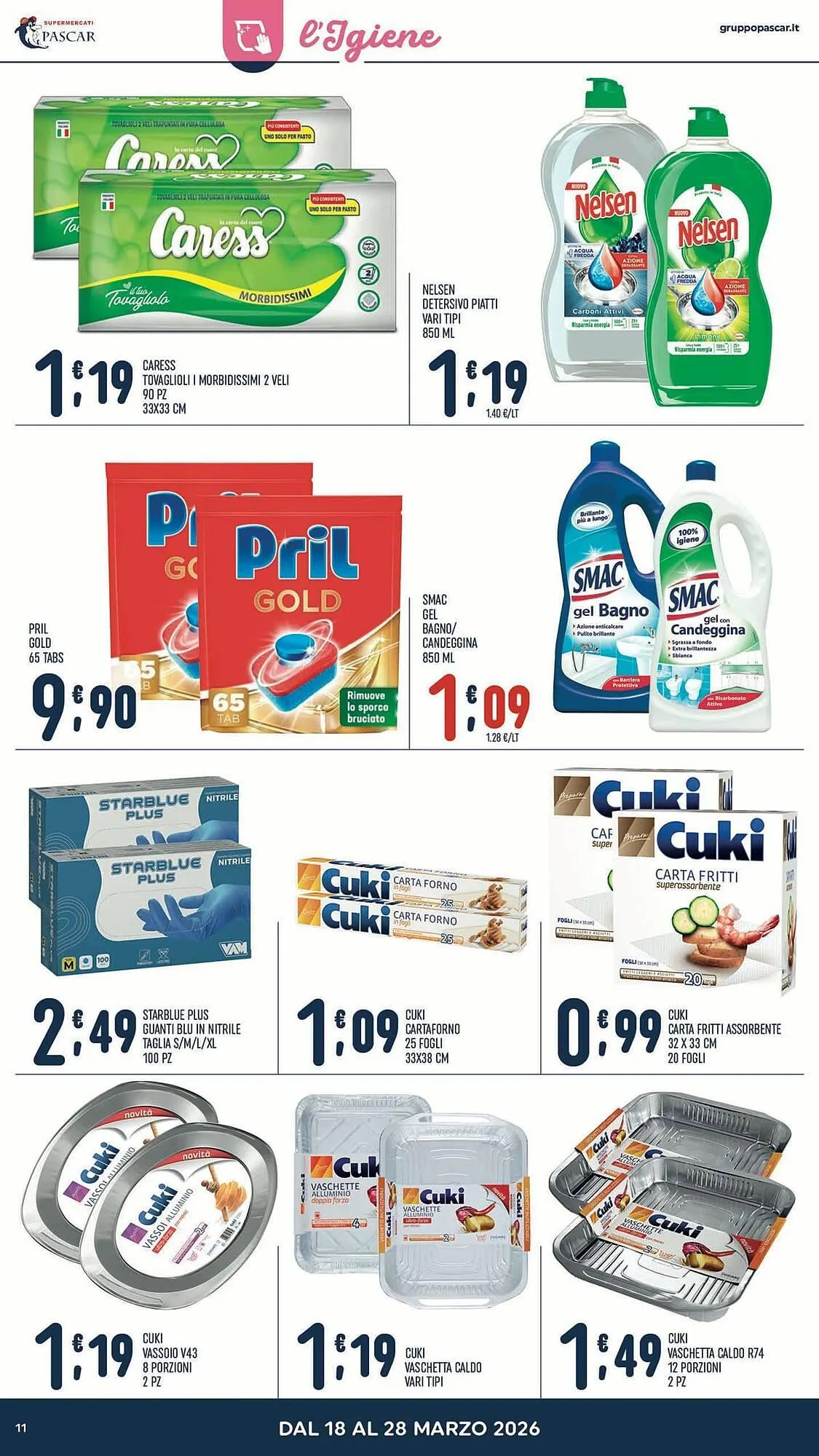 Volantino Gruppo Pascar da 18 marzo a 28 marzo di 2026 - Pagina del volantino 11