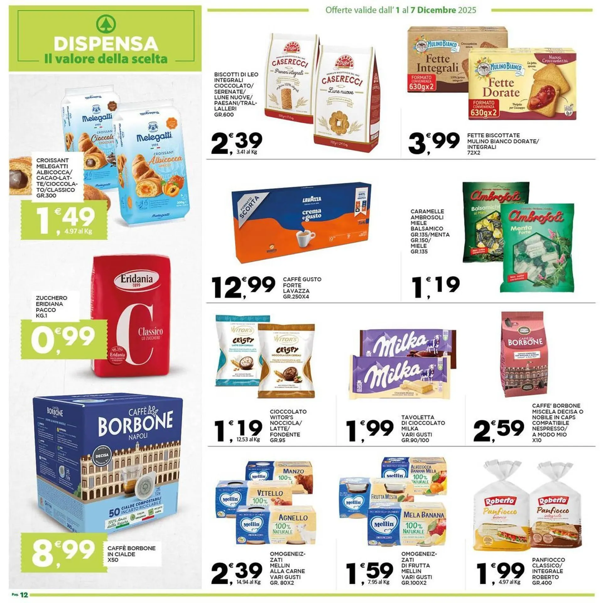 Volantino Despar da 1 dicembre a 7 dicembre di 2025 - Pagina del volantino 12