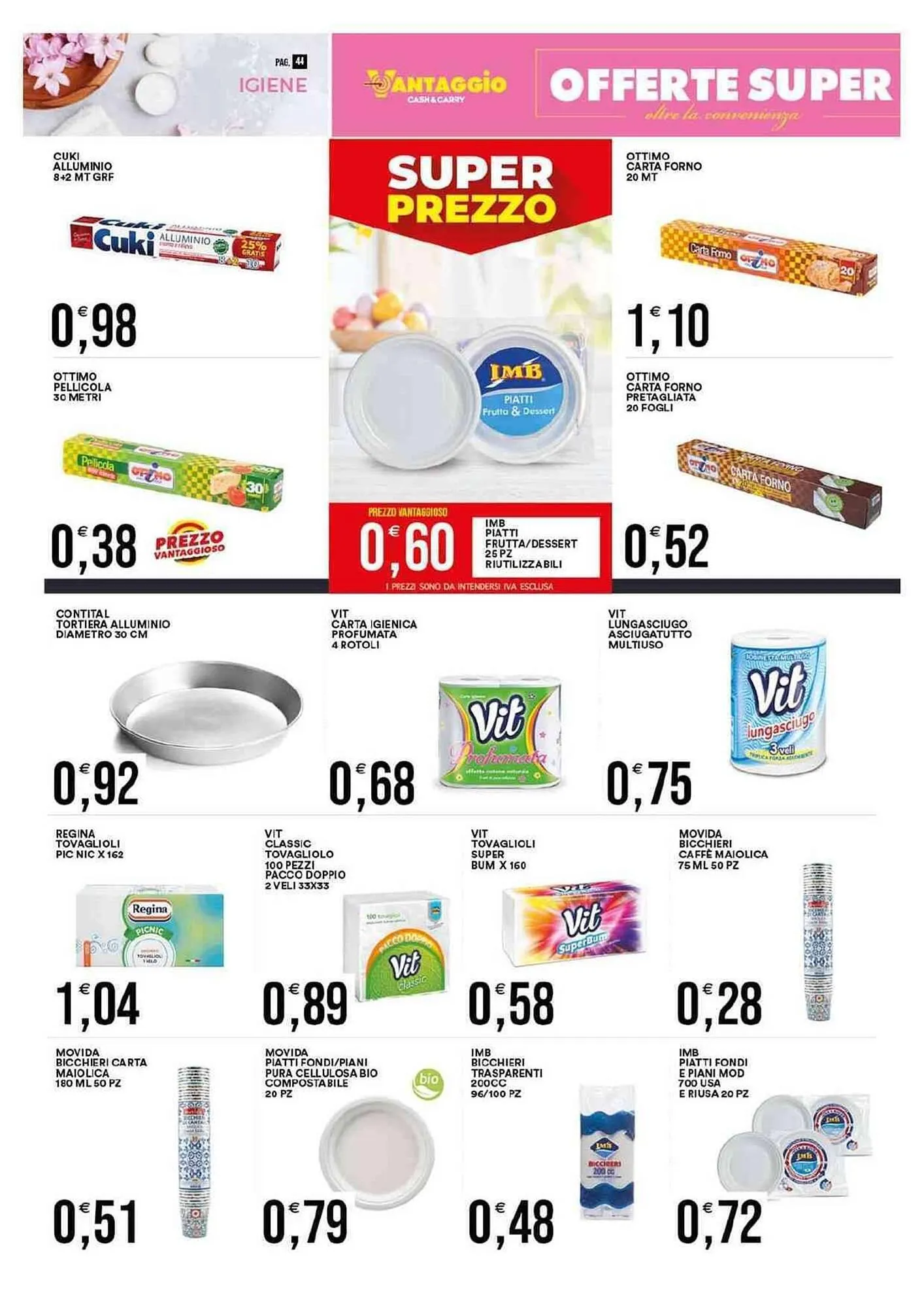 Volantino Vantaggio Cash&Carry da 23 marzo a 4 aprile di 2026 - Pagina del volantino 47