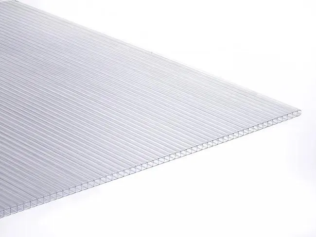 Lastra in policarbonato alveolare traslucido ONDULINE Onduclair PCMW L 200 cm x 98 cm x S 10 mm