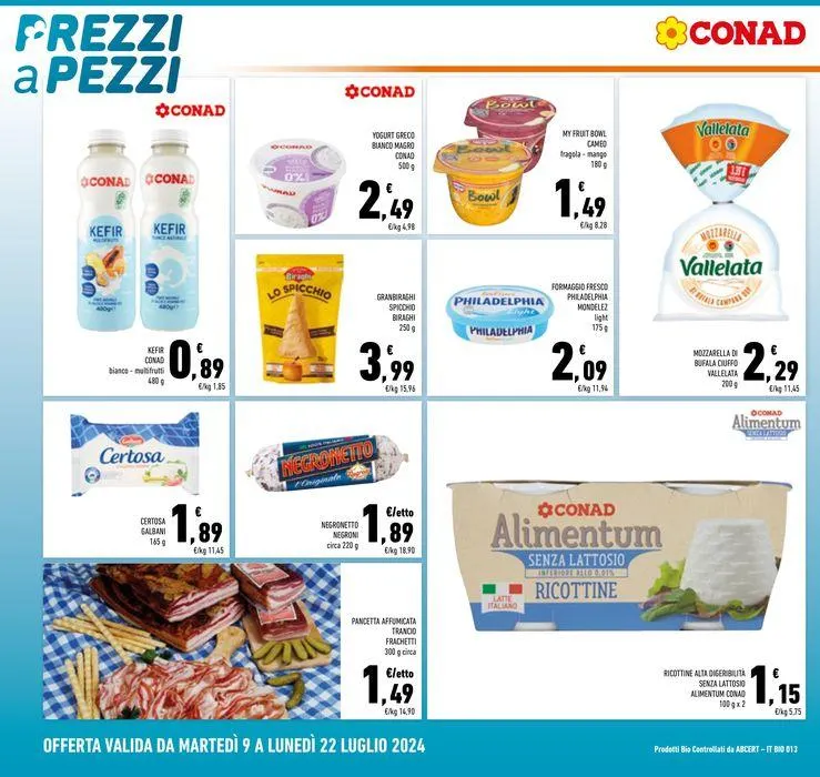 Prezzi a pezzi da 9 luglio a 22 luglio di 2024 - Pagina del volantino 12