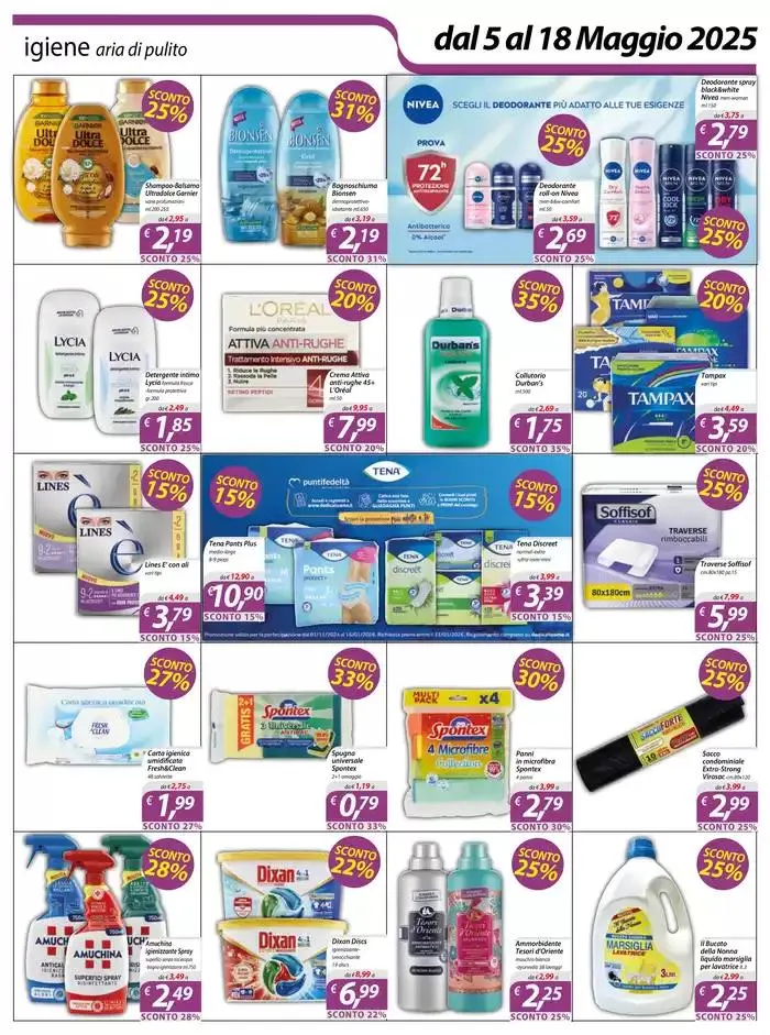 LA SPESA VINCENTE PER LA TUA SALUTE! da 5 maggio a 18 maggio di 2025 - Pagina del volantino 9