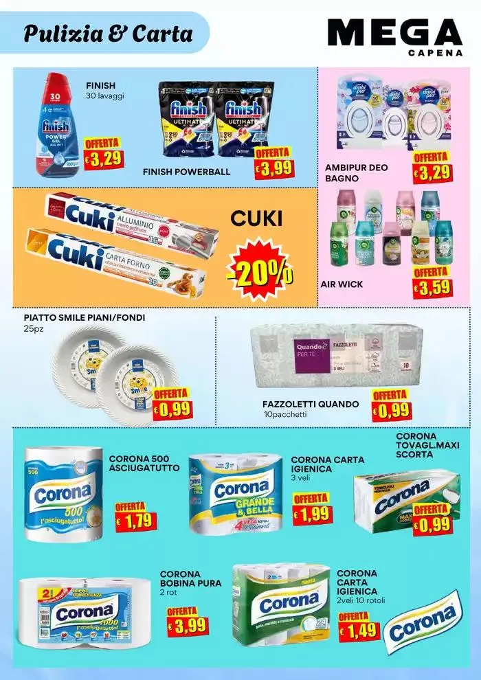 Mega Capena - Buona pasqua da 28 marzo a 20 aprile di 2025 - Pagina del volantino 6