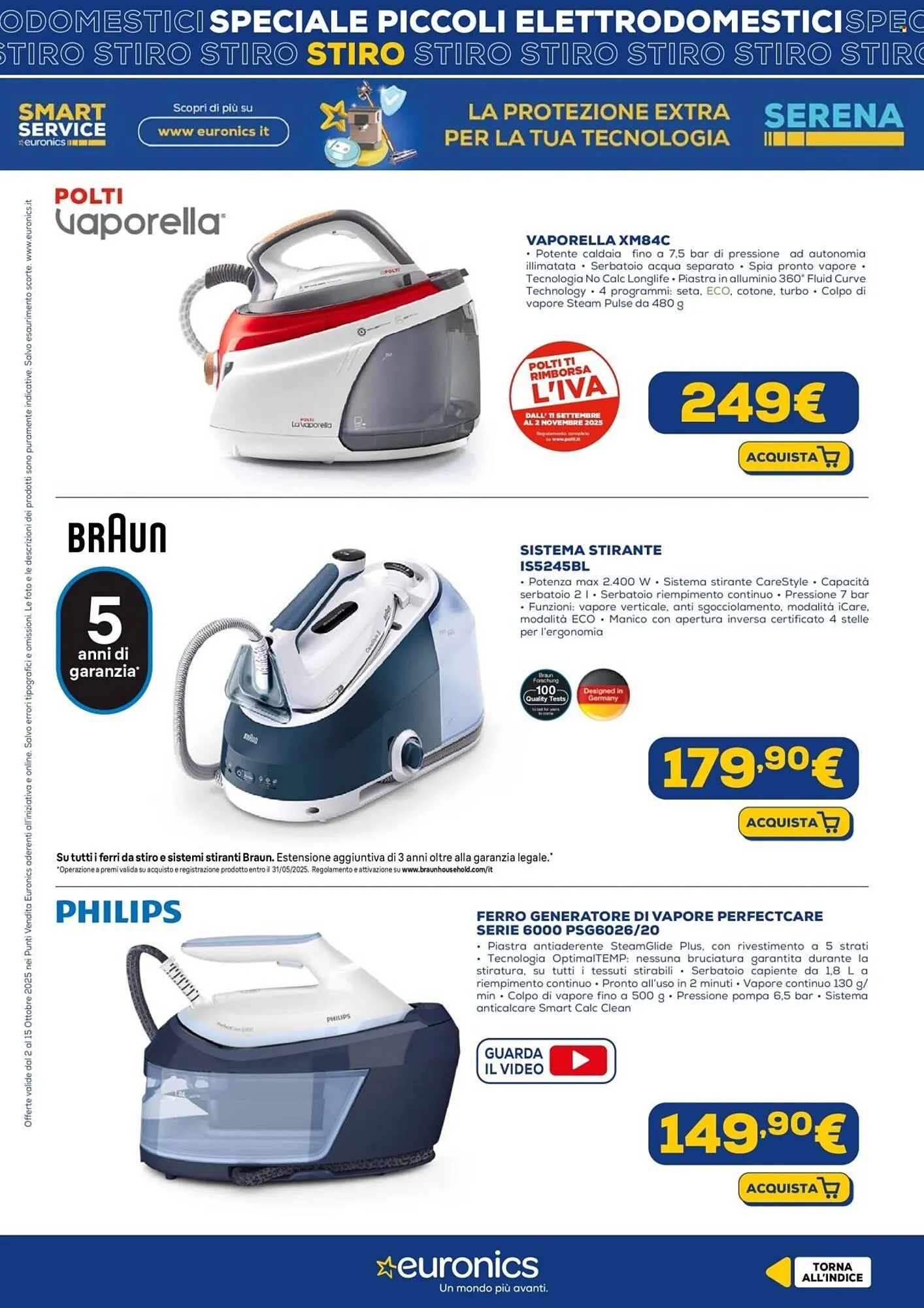 Volantino Euronics da 2 ottobre a 15 ottobre di 2025 - Pagina del volantino 10