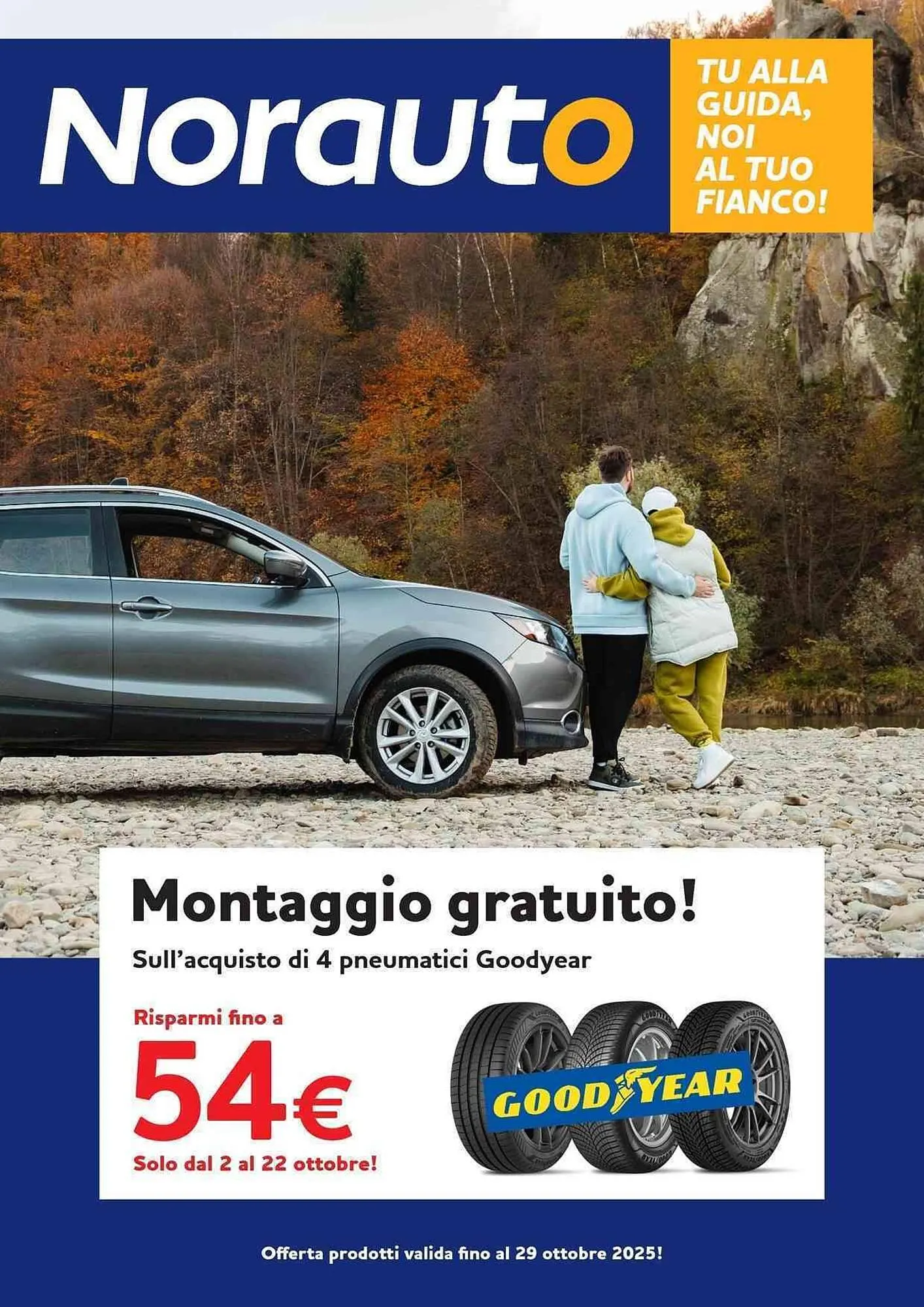 Volantino Norauto da 2 ottobre a 29 ottobre di 2025 - Pagina del volantino 1