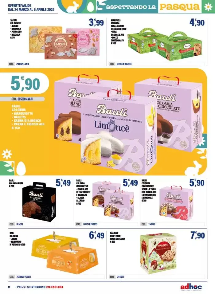 Aspettando pasqua da 24 marzo a 6 aprile di 2025 - Pagina del volantino 12