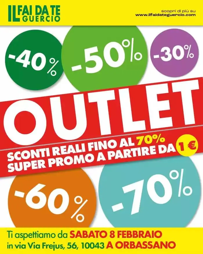 Sconti reali fino al 70% - 1