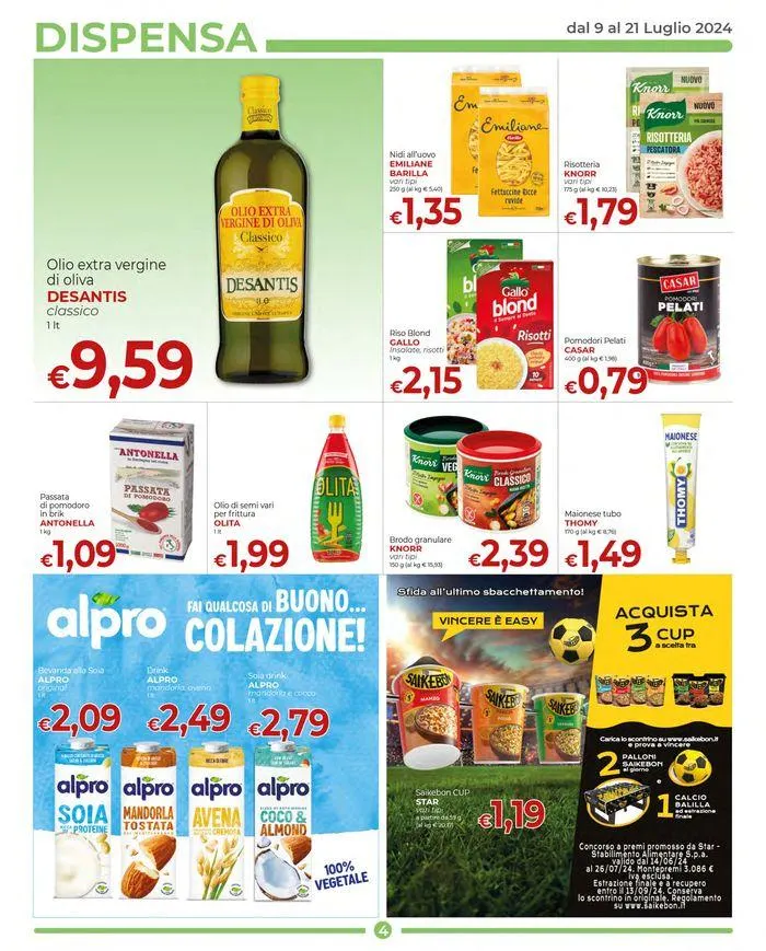 Promozione dal 9 al 21 luglio 2024 da 9 luglio a 21 luglio di 2024 - Pagina del volantino 4