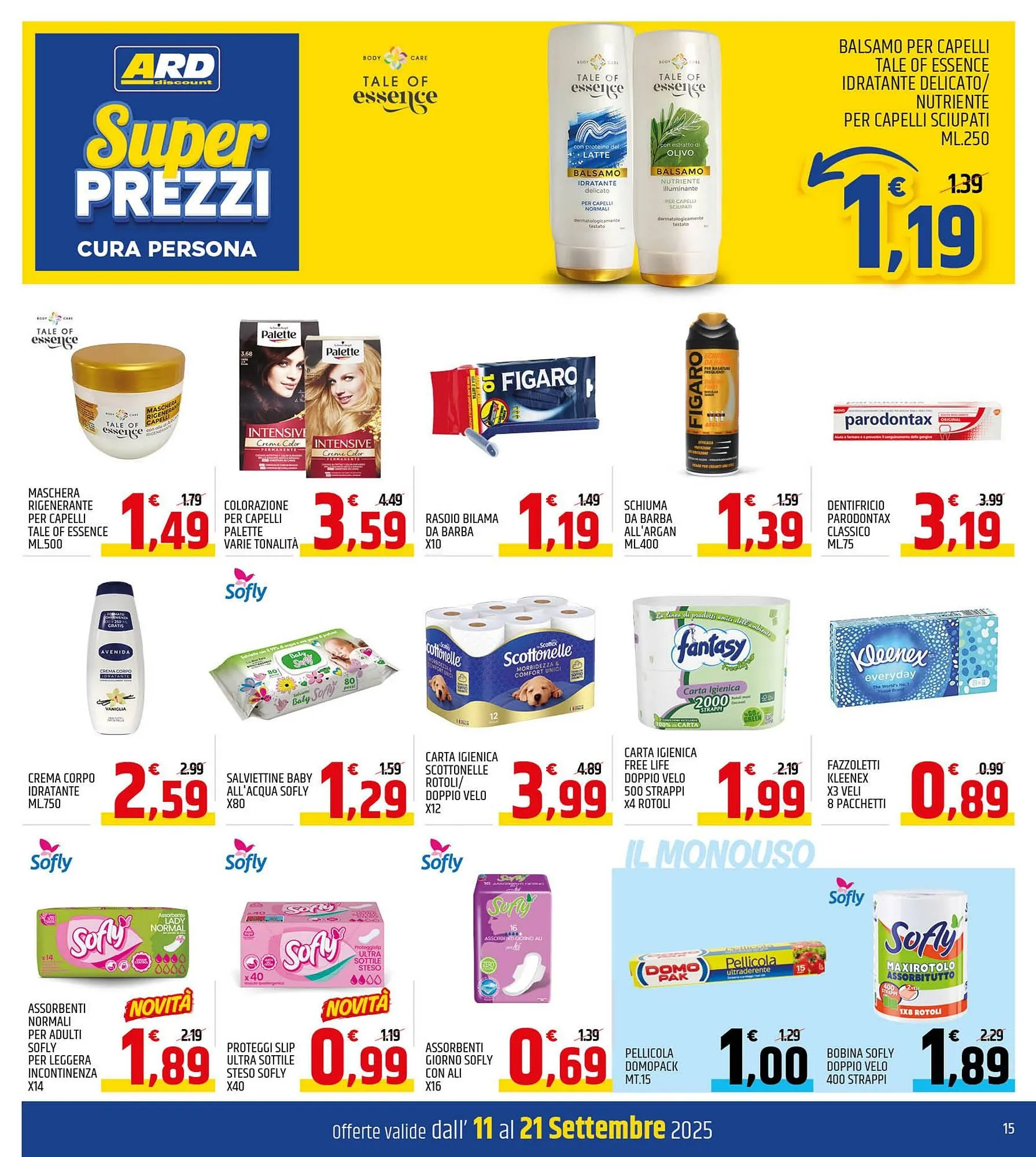 Volantino Ard Discount da 11 settembre a 21 settembre di 2025 - Pagina del volantino 15