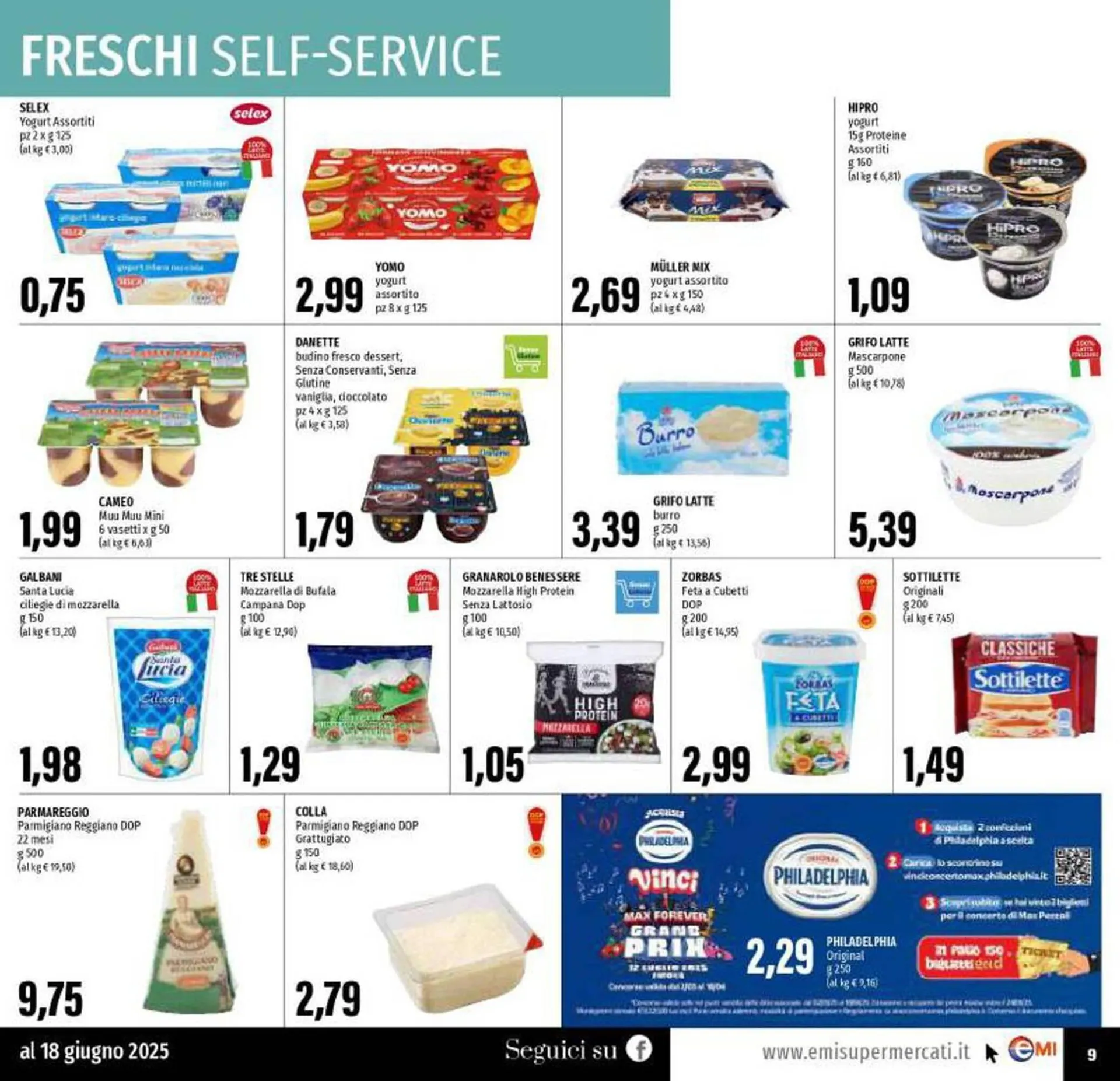 Volantino Emi Supermercati da 5 giugno a 18 giugno di 2025 - Pagina del volantino 9