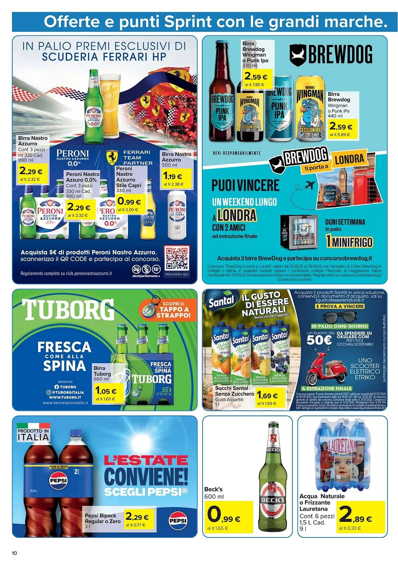 Volantino Carrefour Market da 24 luglio a 6 agosto di 2025 - Pagina del volantino 10