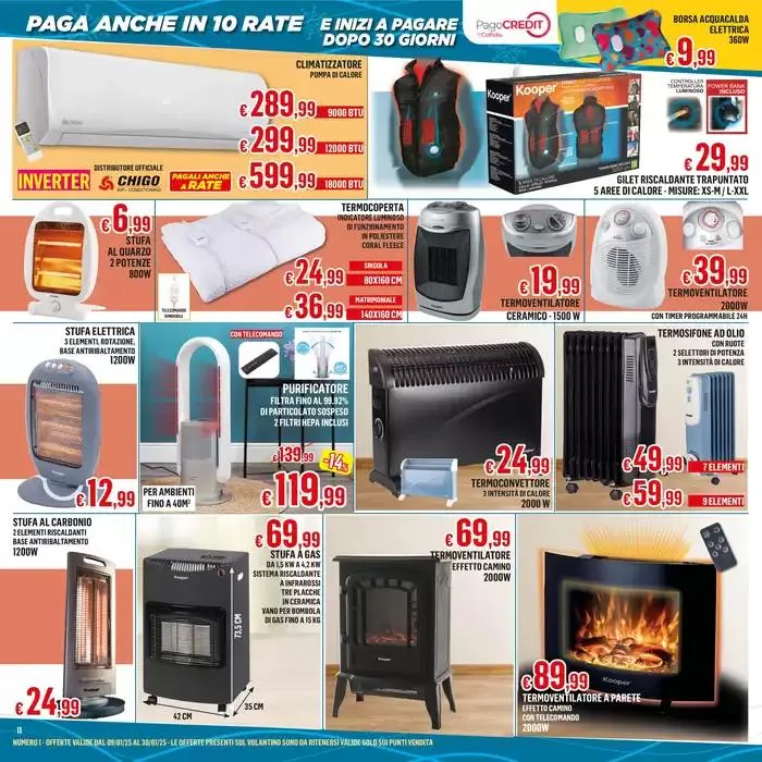 Paga anche in 10 rate da 9 gennaio a 31 gennaio di 2025 - Pagina del volantino 11