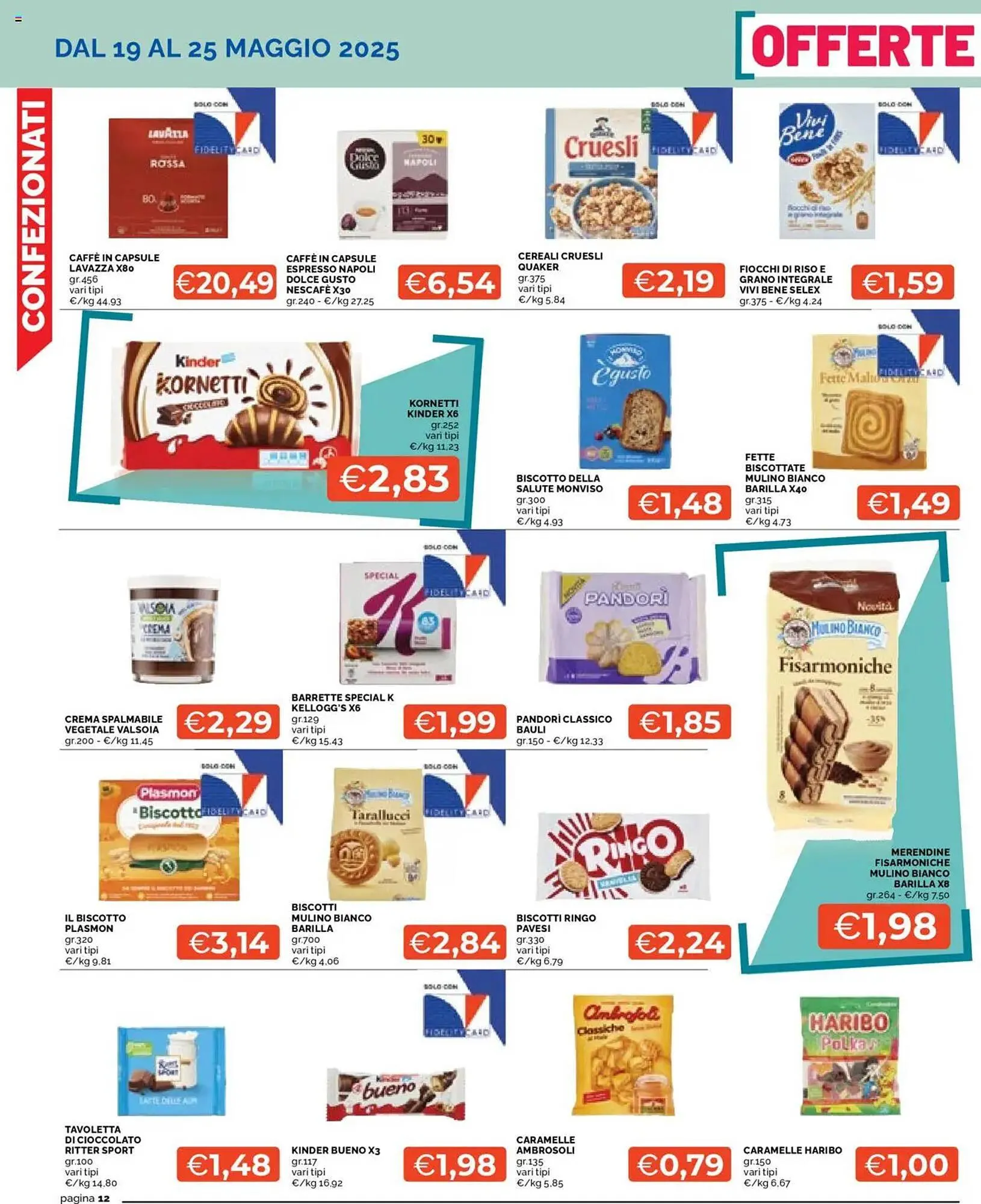 Volantino Mercatò da 19 maggio a 25 maggio di 2025 - Pagina del volantino 12