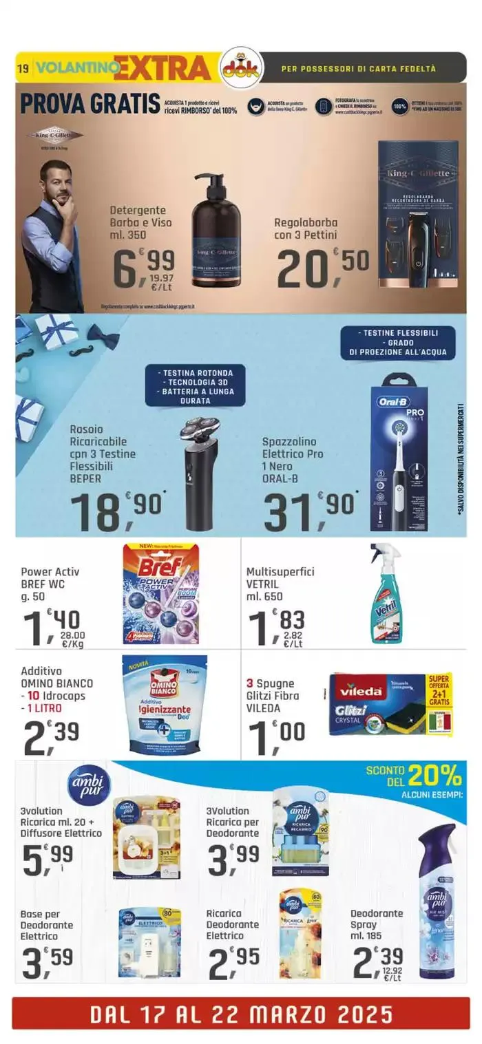 Tanti prodotti scontati da 13 marzo a 22 marzo di 2025 - Pagina del volantino 19