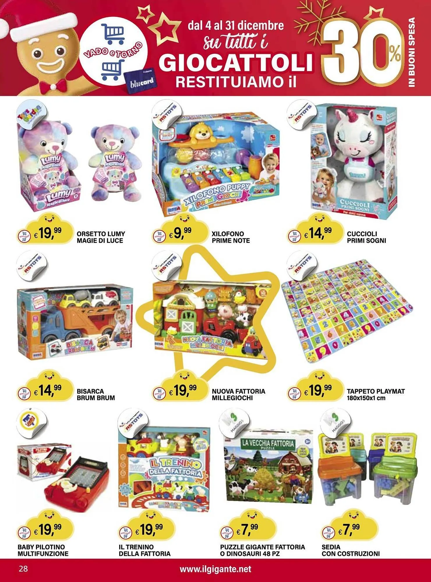 Volantino Il Gigante da 4 dicembre a 31 dicembre di 2025 - Pagina del volantino 28