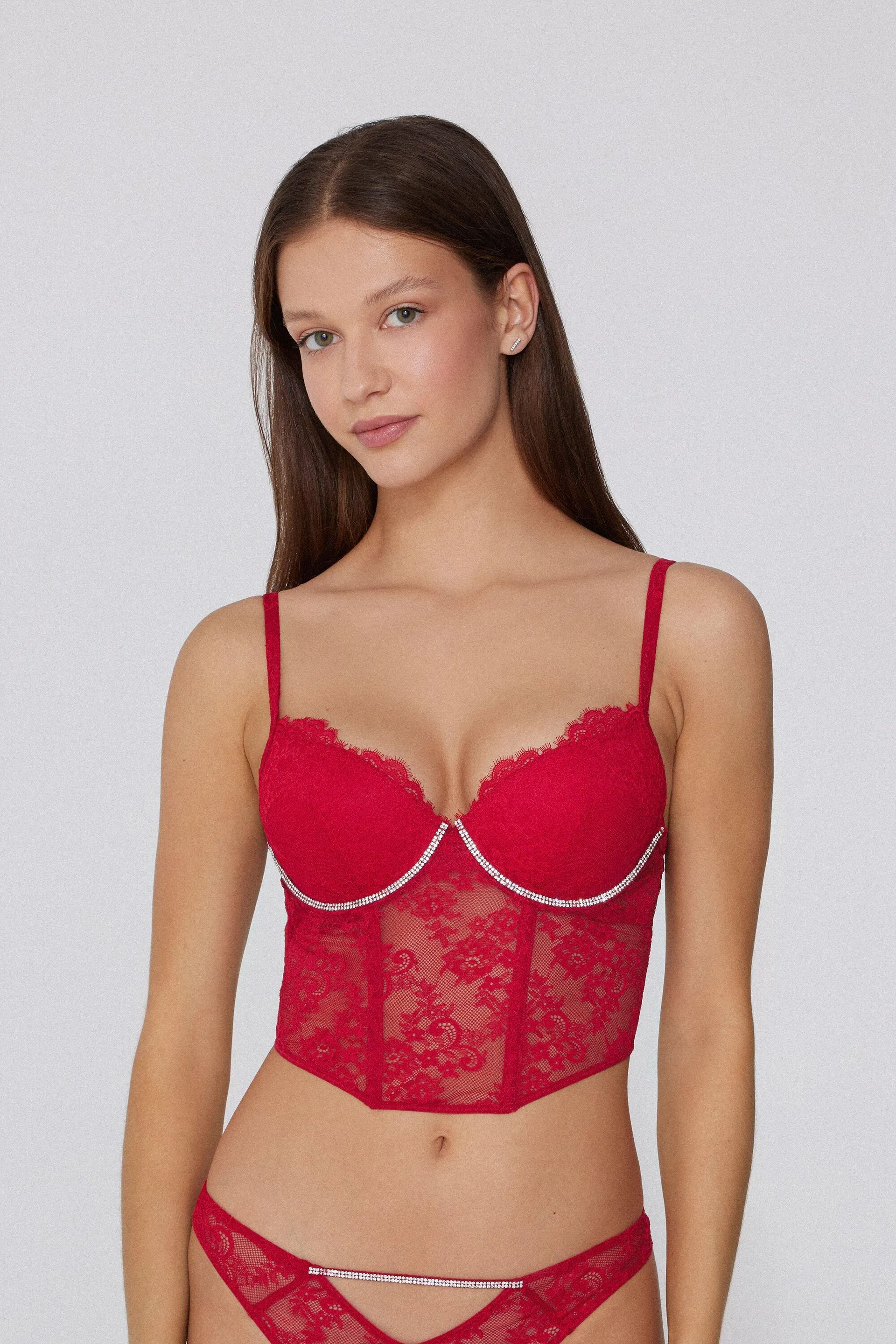 Reggiseno Bra Top Push-Up Precious Spark
