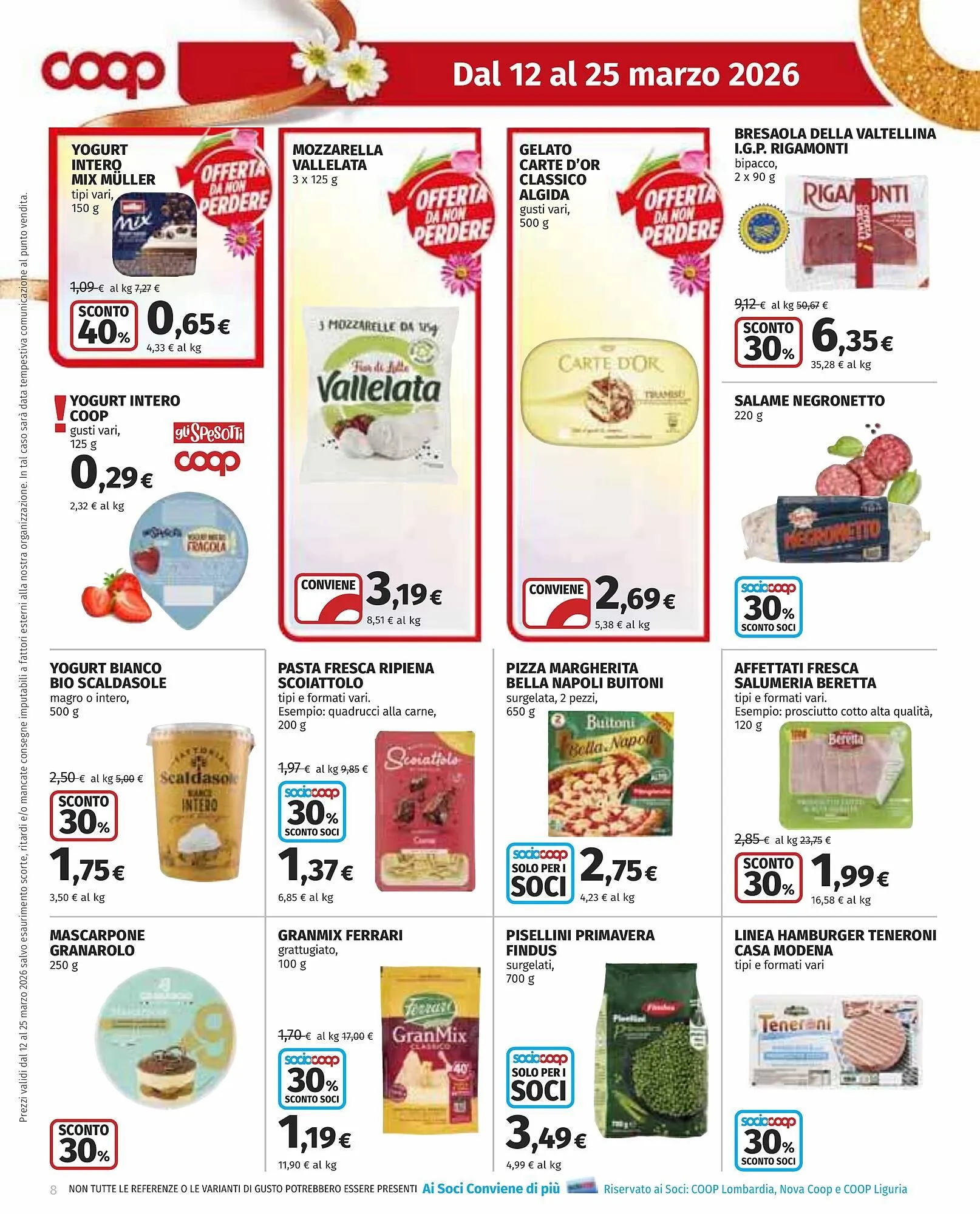 Volantino Coop da 12 marzo a 25 marzo di 2026 - Pagina del volantino 8