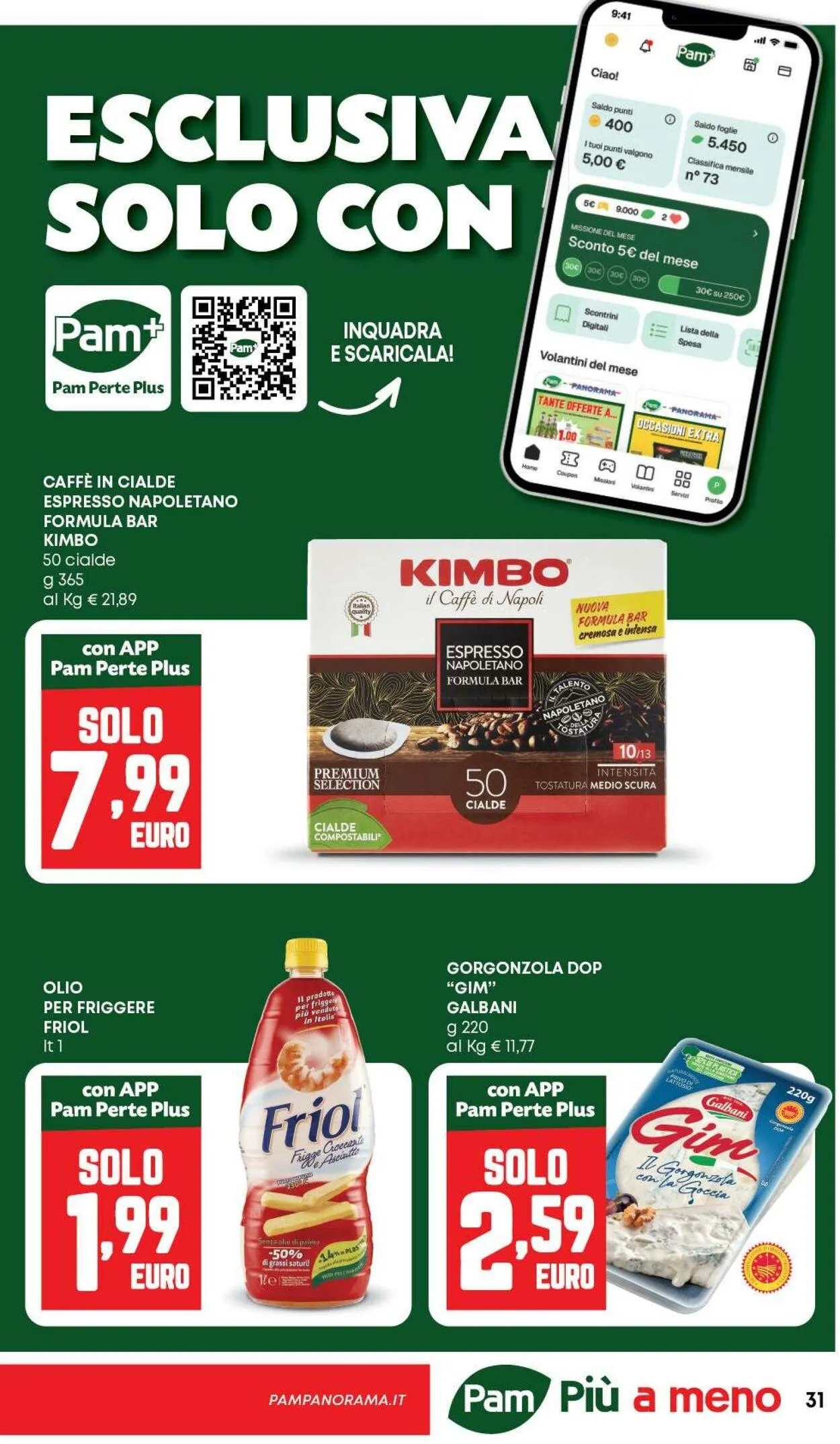 Pam Panorama Volantino attuale da 9 ottobre a 23 ottobre di 2025 - Pagina del volantino 31