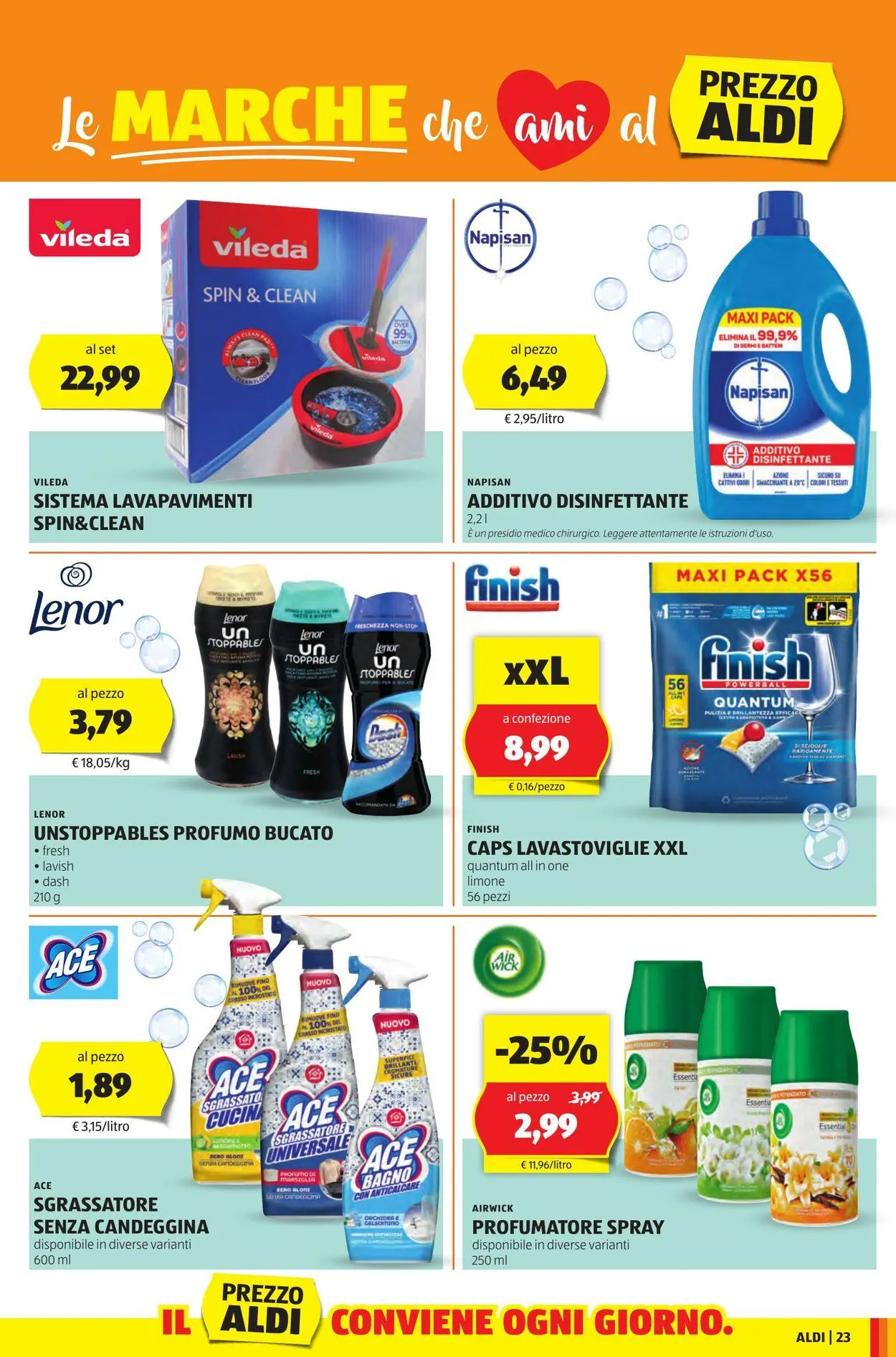 Aldi Volantino attuale da 7 aprile a 13 aprile di 2025 - Pagina del volantino 23
