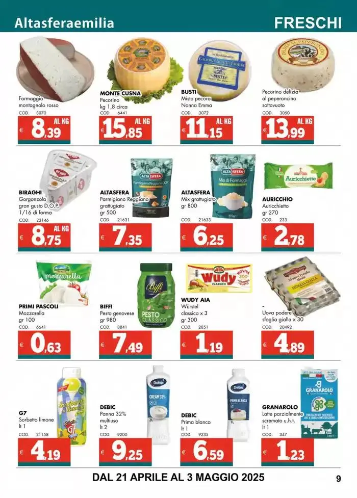 Speciale fast food da 22 aprile a 3 maggio di 2025 - Pagina del volantino 9