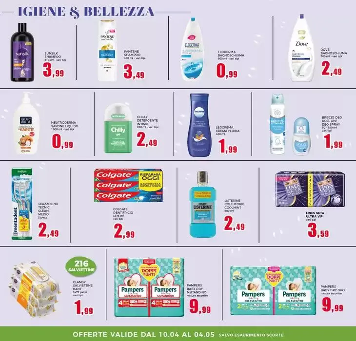 Nuova Apertura Foggia da 10 aprile a 7 maggio di 2025 - Pagina del volantino 4